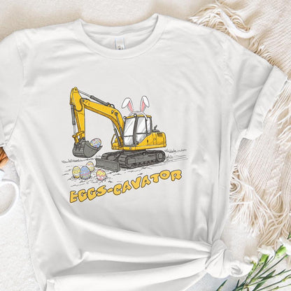 Eggs-Cavator PNG, Happy Easter PNG - 300 DPI Design for T-Shirt