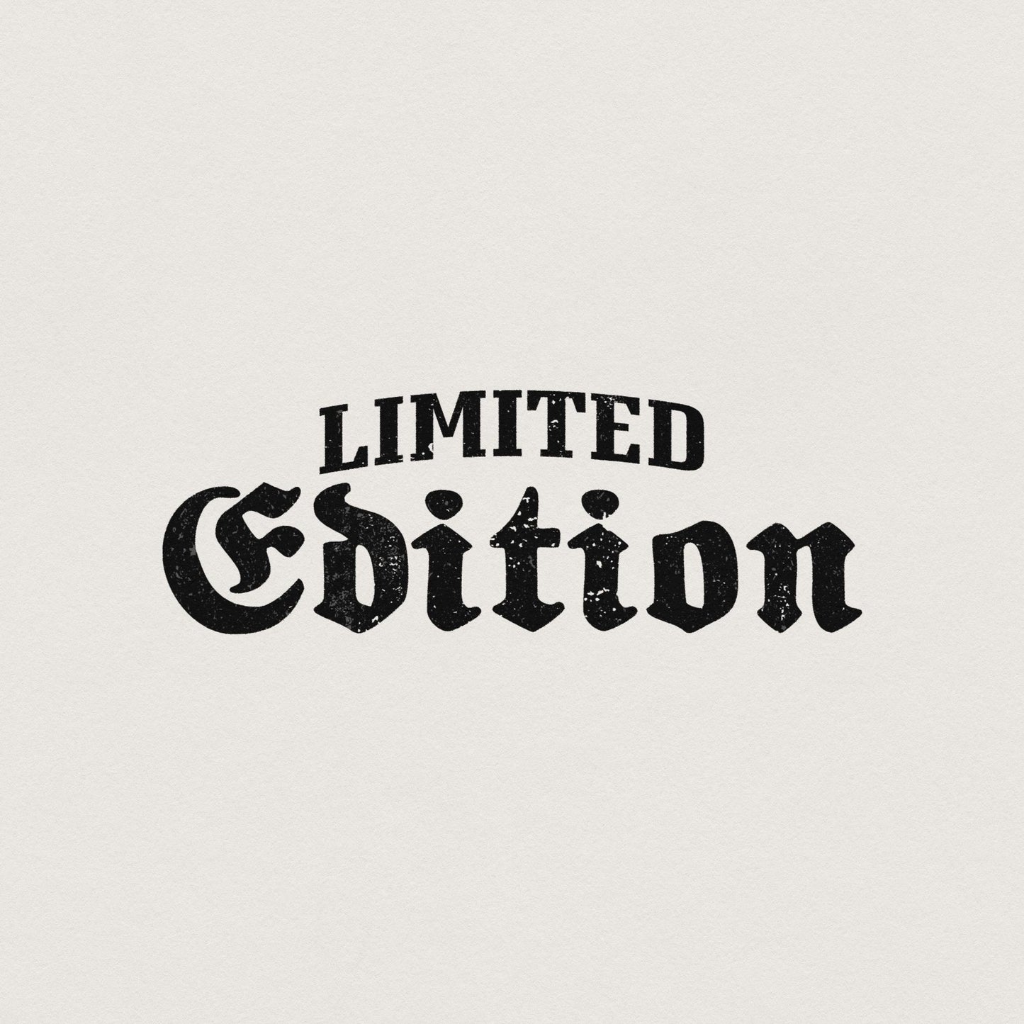 Limited Edition PNG, Positive png - 300 DPI Design for T-Shirt