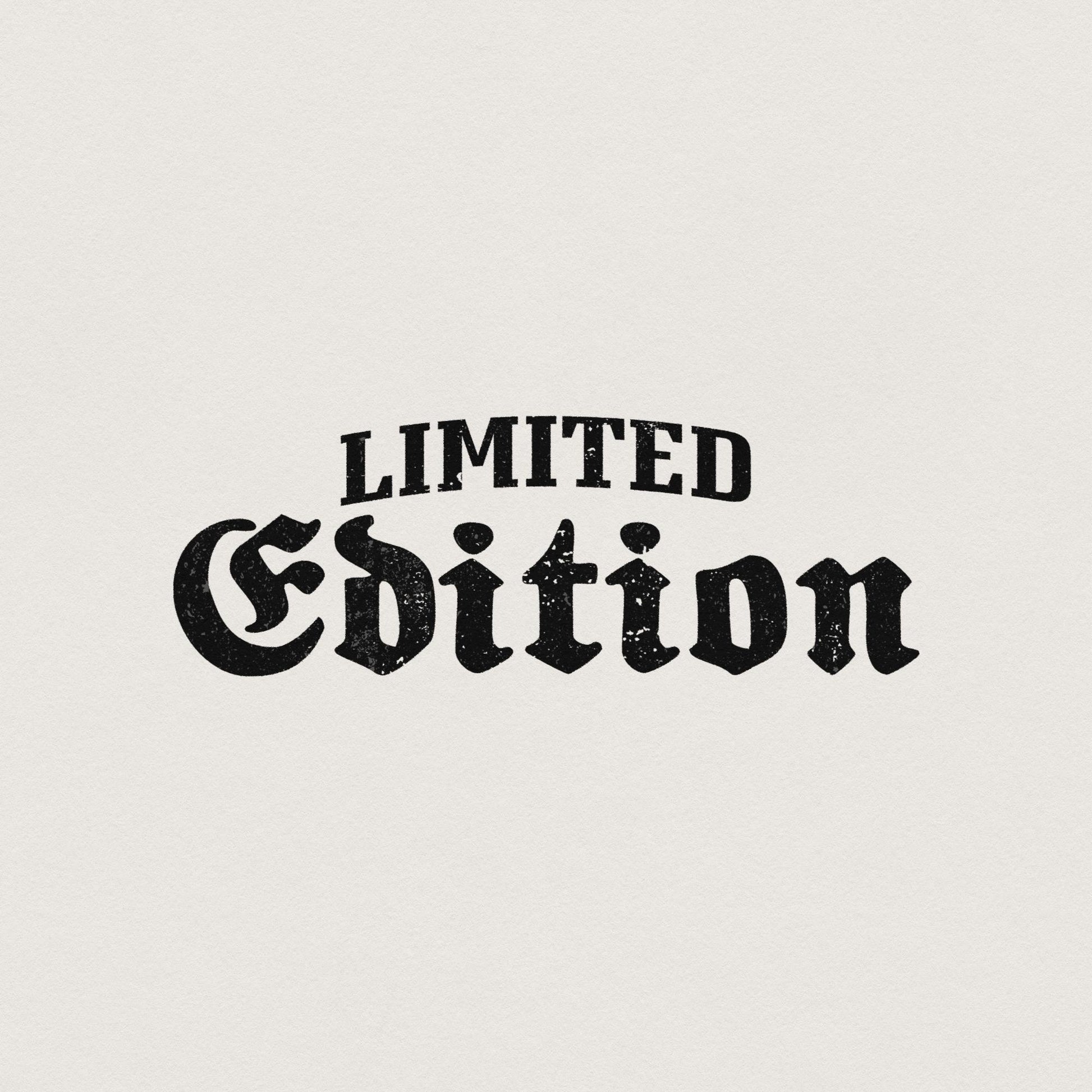 Limited Edition PNG, Positive png - 300 DPI Design for T-Shirt