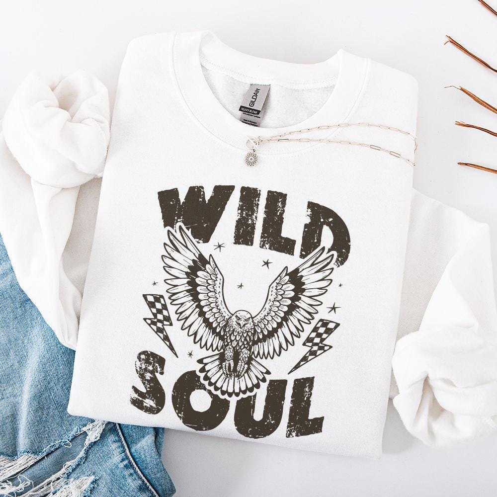 Wild Soul Png, Sublimation Design - 300 DPI Design for T-Shirt