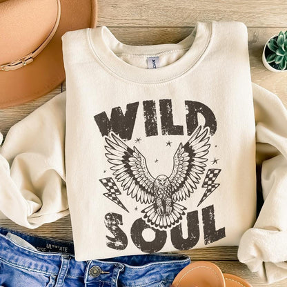 Wild Soul Png, Sublimation Design - 300 DPI Design for T-Shirt