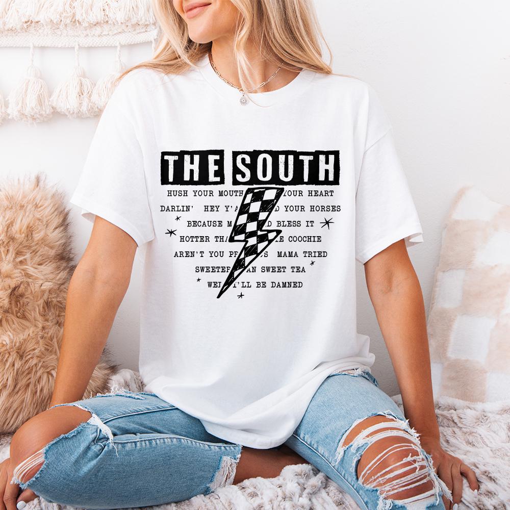 The South PNG, Southern Saying PNG - 300 DPI Design for T-Shirt