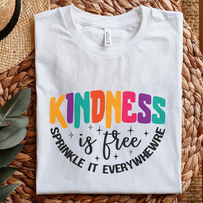 Kindness is Free Sprinkle it Everywhere PNG, Positive Quote Download -