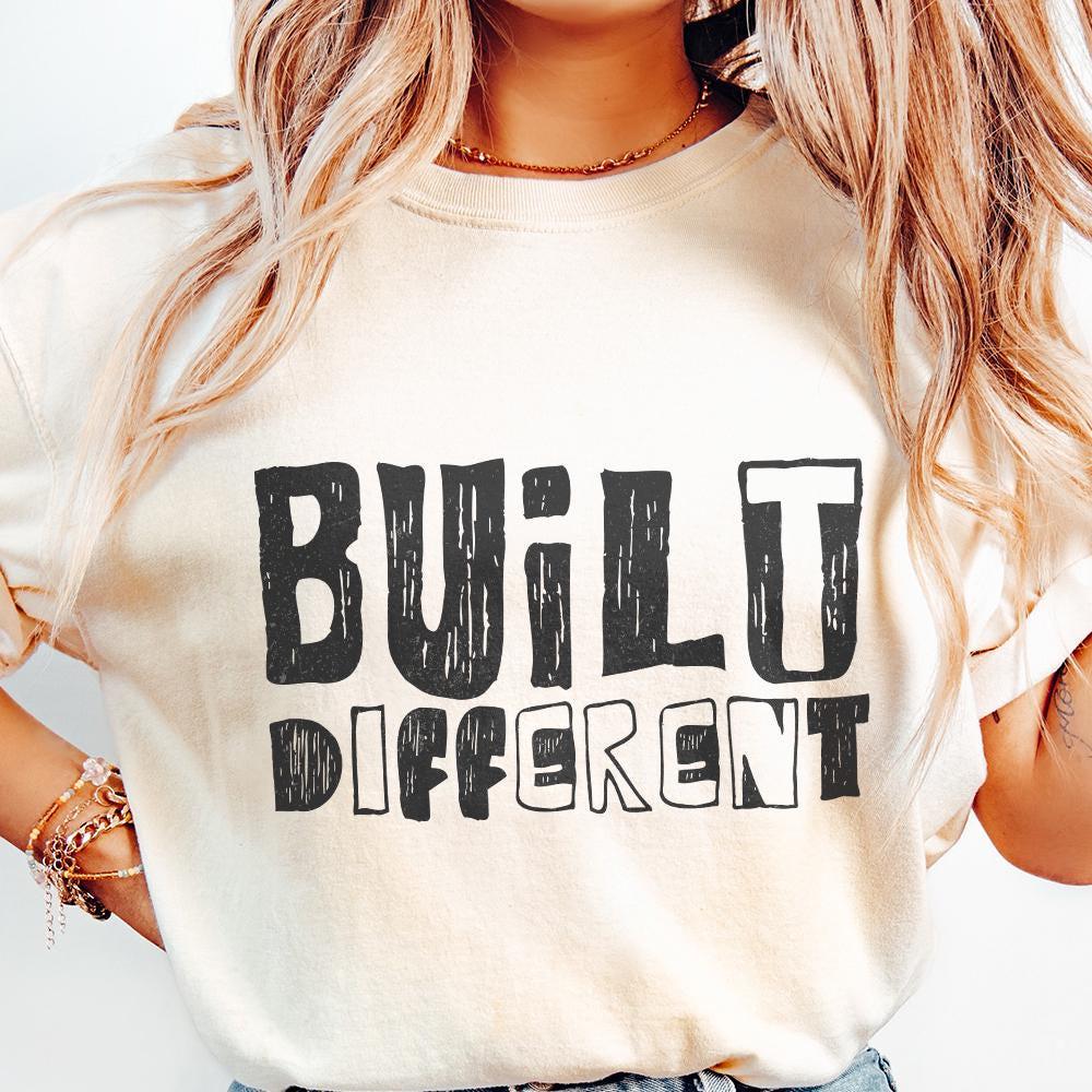 Built Different png, Your Only Limit png - 300 DPI Design for T-Shirt