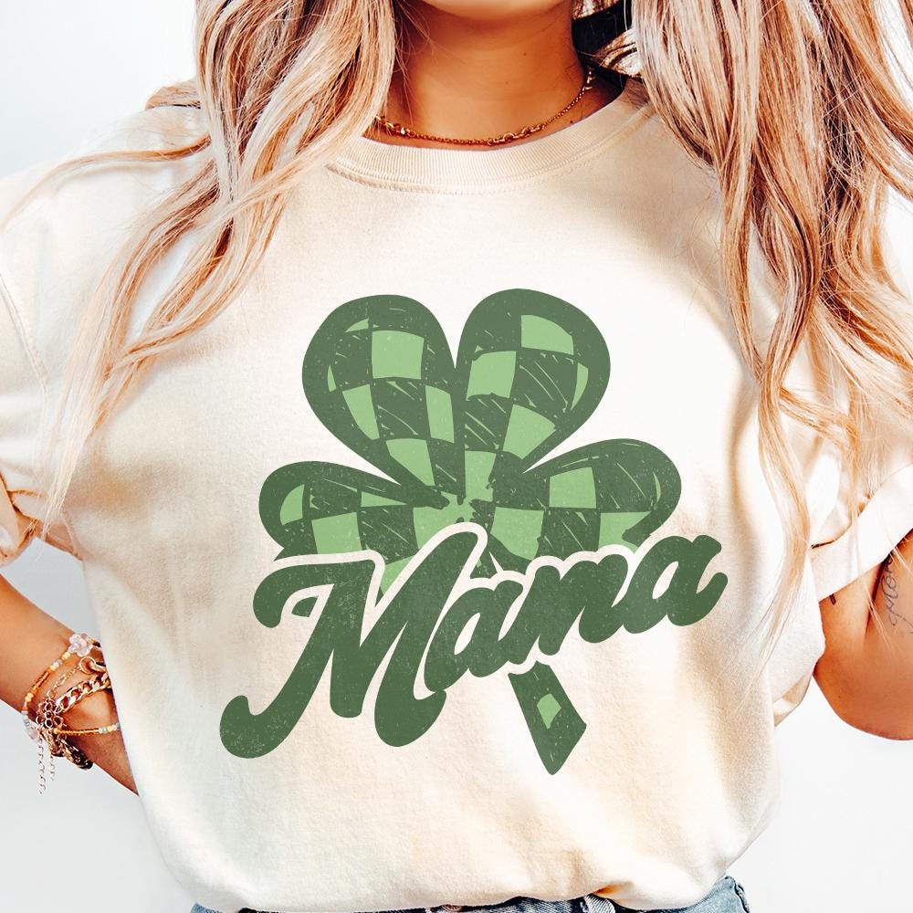 Mama St Patricks Day PNG, Sublimation Design - 300 DPI Design for T-Shirt