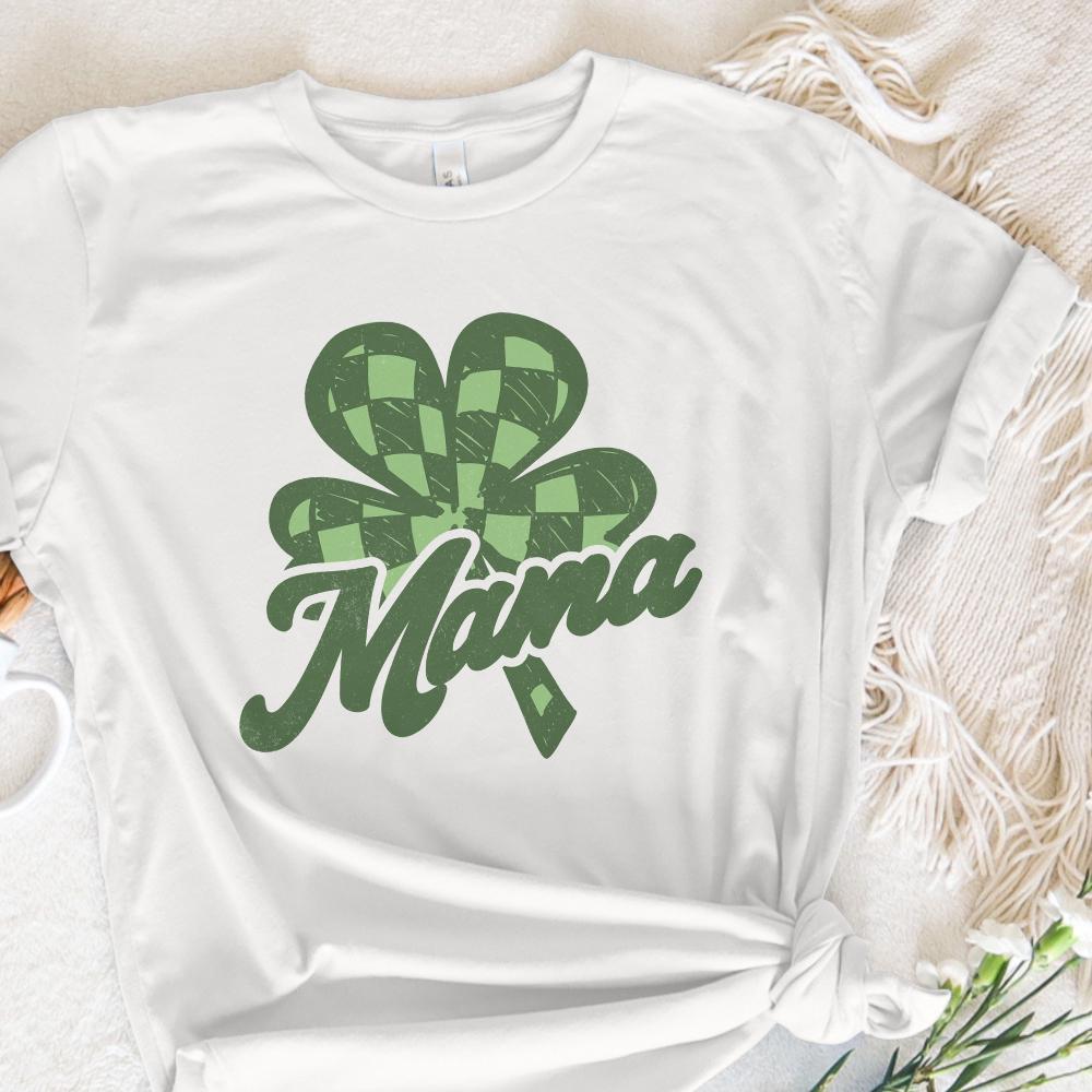 Mama St Patricks Day PNG, Sublimation Design - 300 DPI Design for T-Shirt