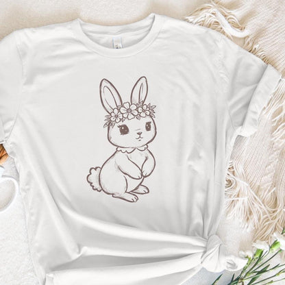 Western Bunny PNG, Easter Bunny - 300 DPI Design for T-Shirt