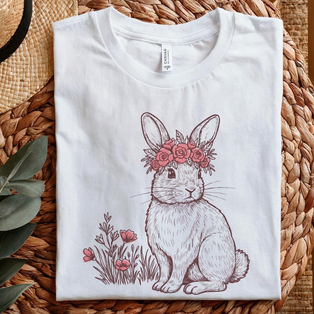 Western Bunny PNG, Easter Bunny PNG - 300 DPI Design for T-Shirt