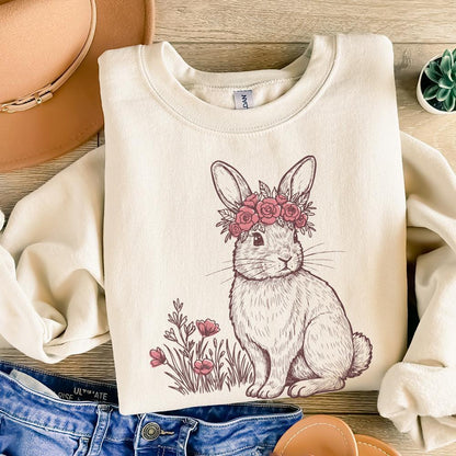 Western Bunny PNG, Easter Bunny PNG - 300 DPI Design for T-Shirt