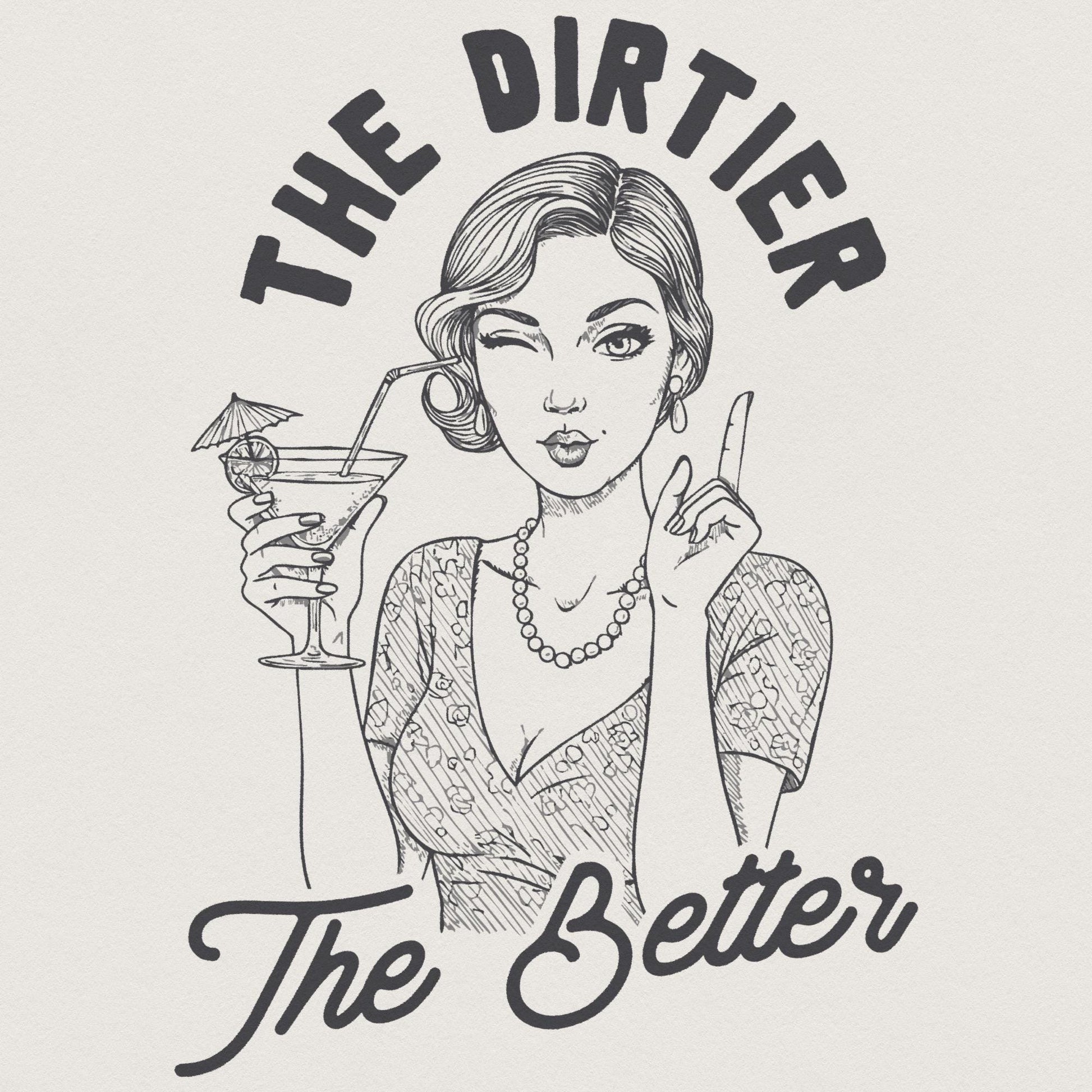 Vintage Housewife PNG, Retro Graphic Printable - 300 DPI Design for T-Shirt