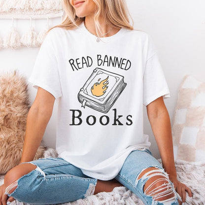 Read Banned Books png PNG, Book Lover png Design - 300 DPI Design for