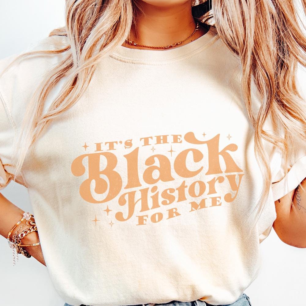 It's The Black History For Me PNG, Black History Month - 300 DPI Design