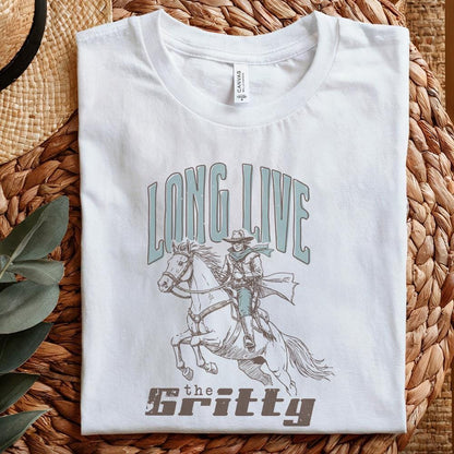 The Gritty PNG, Transparent Western Cowboy - 300 DPI Design for T-Shirt