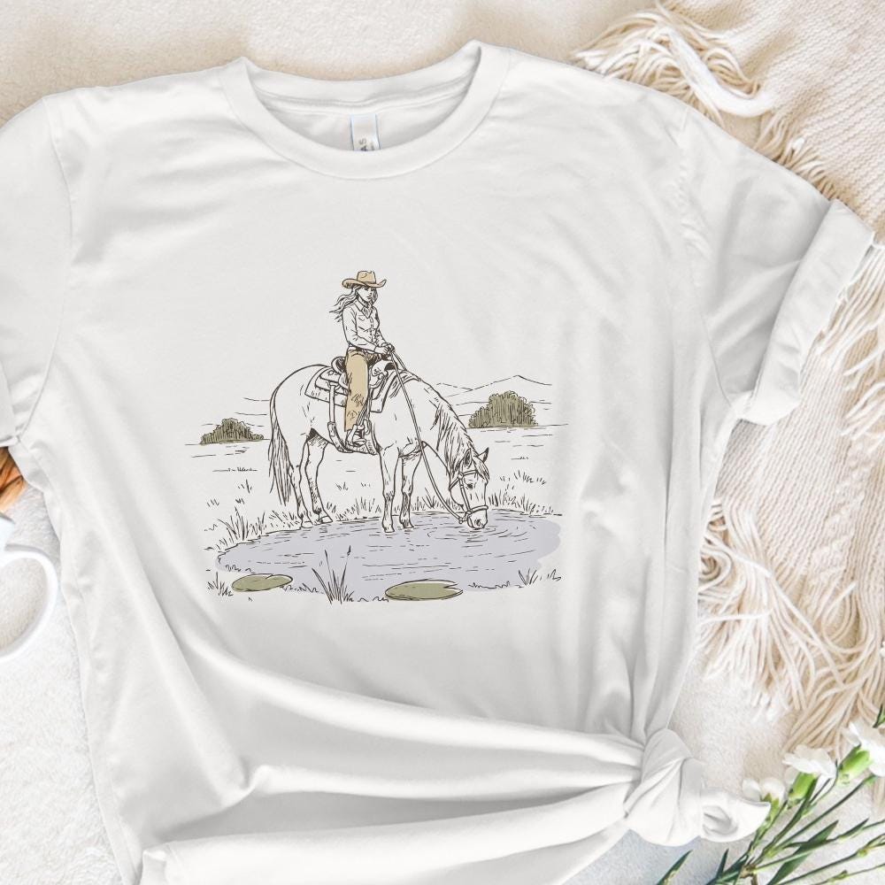 Cowboy PNG Digital Download Western Sublimation Design Rodeo PNG Vintage