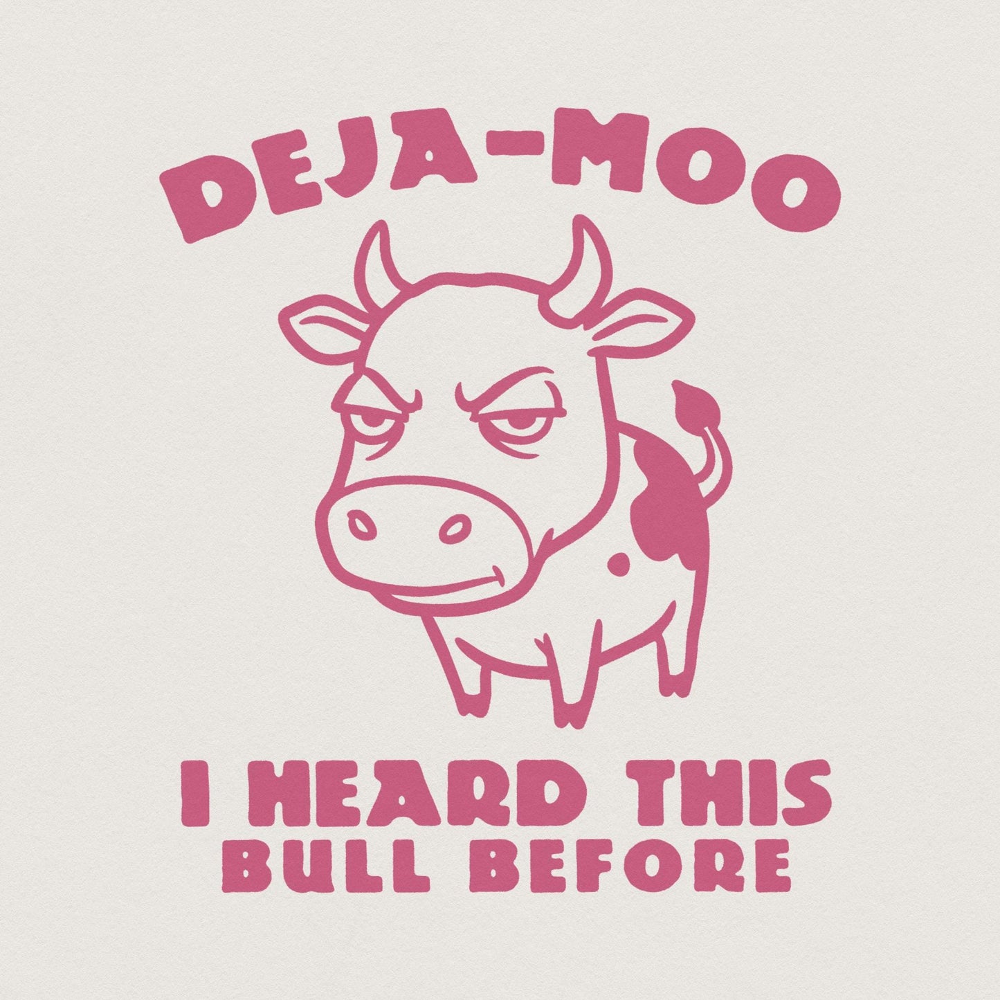 Deja Moo Funny Cow Design PNG, Western Shirt Png - 300 DPI Design for