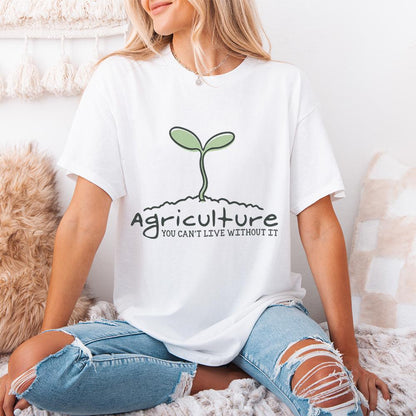 Agriculture PNG Sublimation Design, Retro Vintage Farm - 300 DPI Design