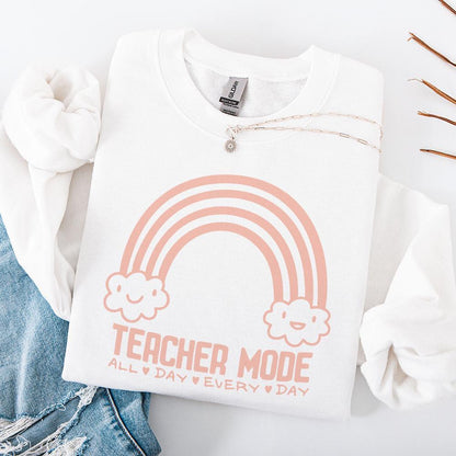Teacher mode png, Teacher Life png - 300 DPI Design for T-Shirt
