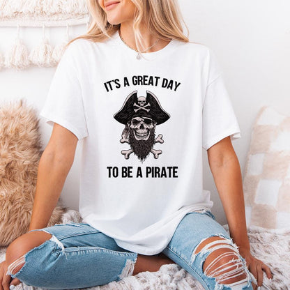 It's a Great Day to Be a Pirate png, Pirate Mascot School Spirit - 300