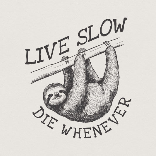 Slow Living Png, Self Care png - 300 DPI Design for T-Shirt