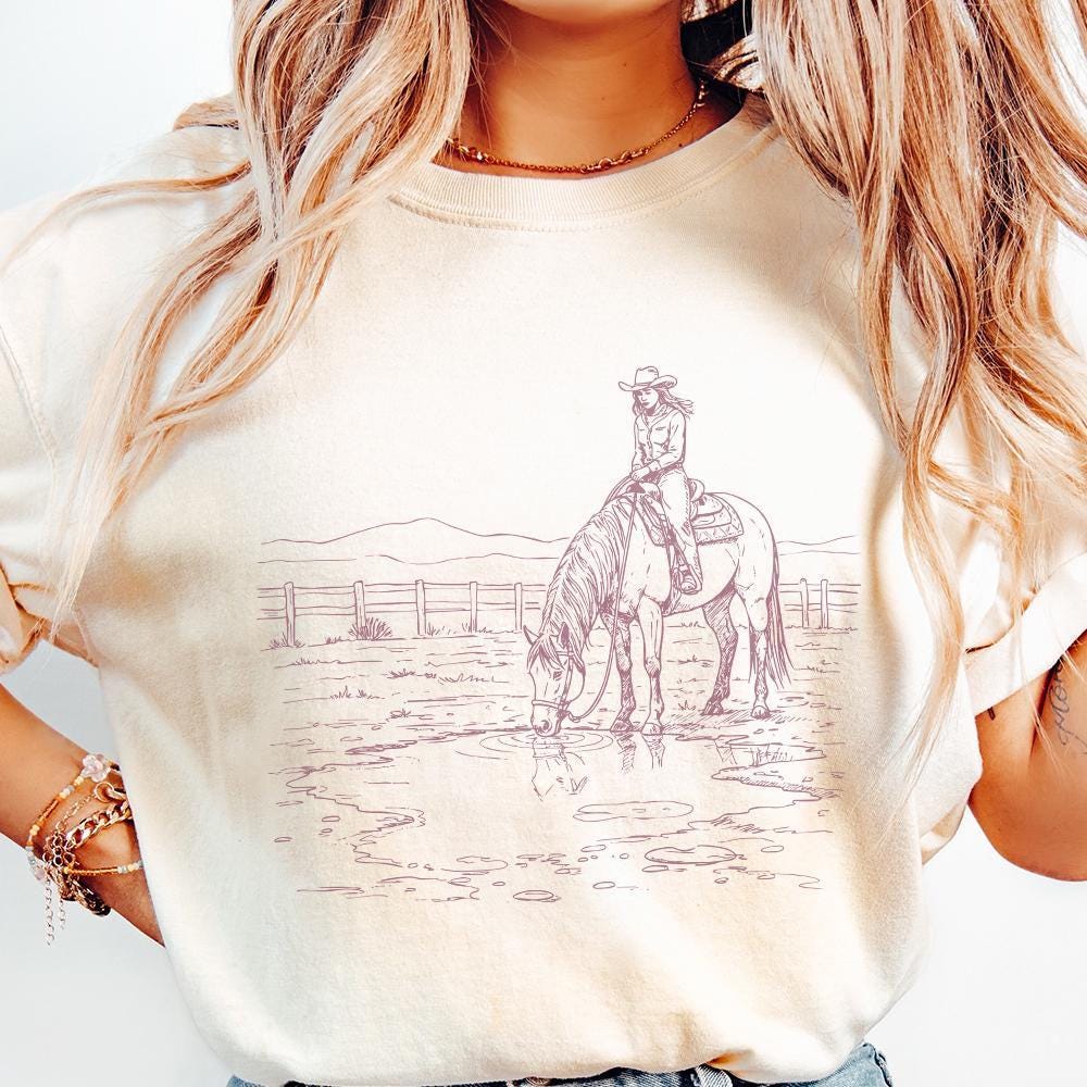 Cowboy Png Digital Download, Western Sublimation Design - 300 DPI Design