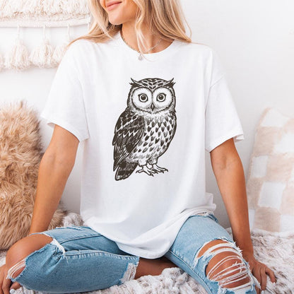 Owl PNG, Digital Download for Sublimation - 300 DPI Design for T-Shirt