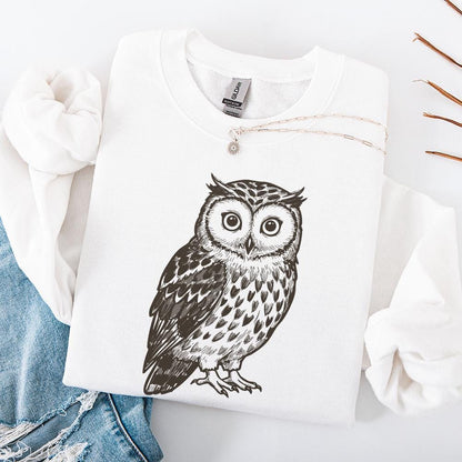 Owl PNG, Digital Download for Sublimation - 300 DPI Design for T-Shirt