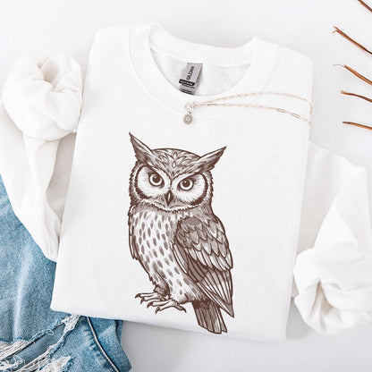 Owl PNG, Owl Vector - 300 DPI Design for T-Shirt