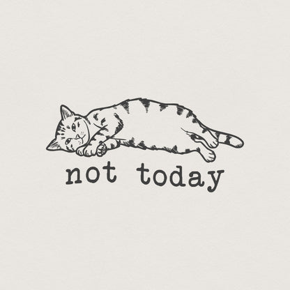 Lazy Cat PNG, Funny Cat PNG - 300 DPI Design for T-Shirt