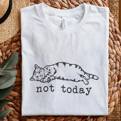 Lazy Cat PNG, Funny Cat PNG - 300 DPI Design for T-Shirt