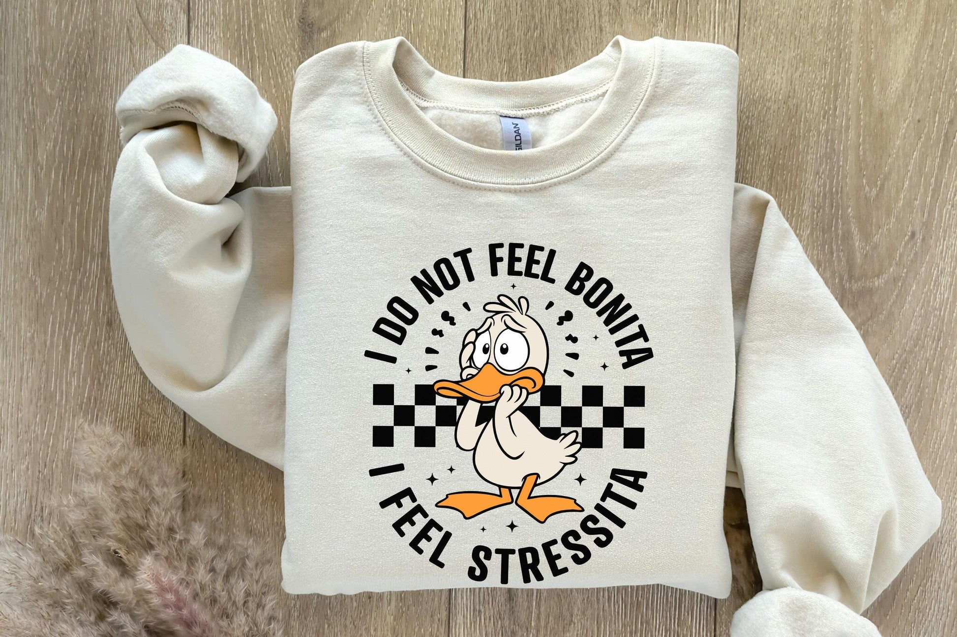 I Do Not Feel Bonita, I Feel Stressita PNG SVG - 300 DPI Design for T-Shirt