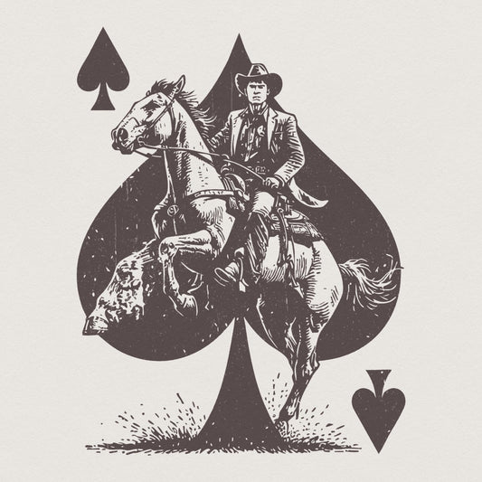 Retro Western Cowboy PNG Vintage Cowgirl Sublimation Design Boho Rodeo