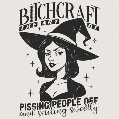 Bitch Craft PNG, Funny Halloween PNG - 300 DPI Design for T-Shirt
