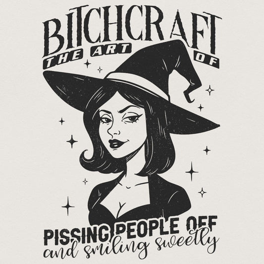 Bitch Craft PNG, Funny Halloween PNG - 300 DPI Design for T-Shirt