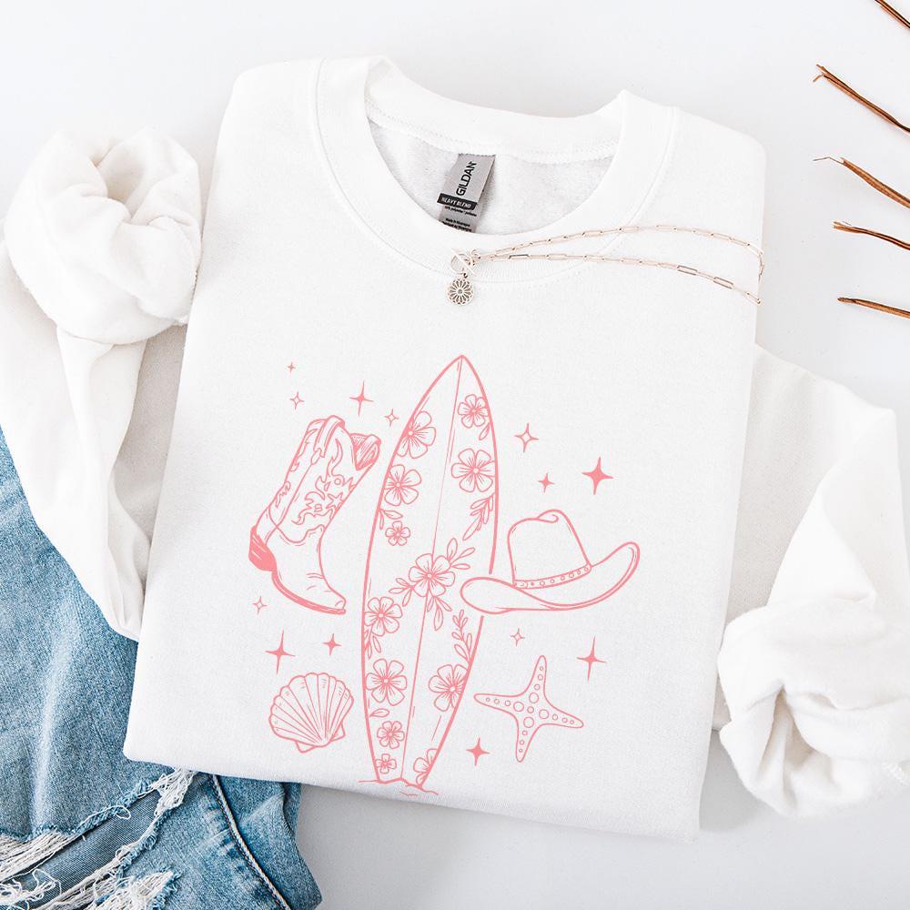 Cowgirl PNG, Summer Cowgirl PNG - 300 DPI Design for T-Shirt