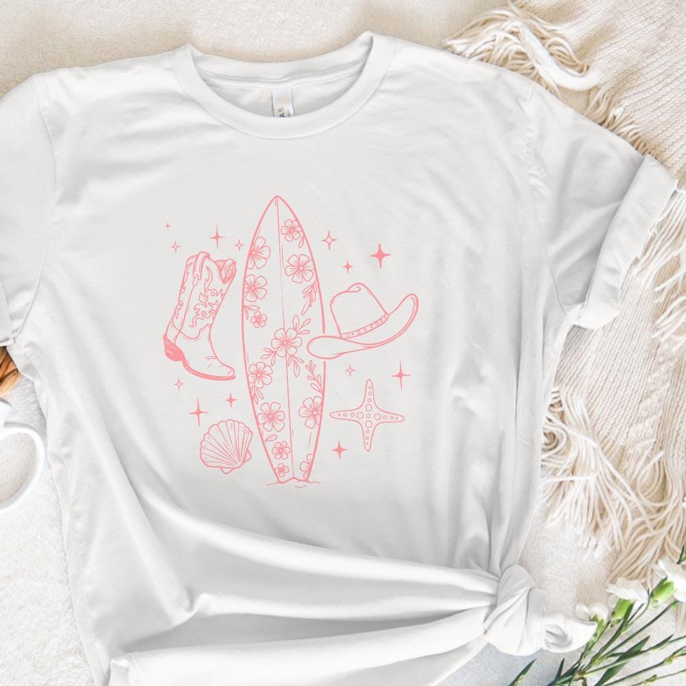 Cowgirl PNG, Summer Cowgirl PNG - 300 DPI Design for T-Shirt