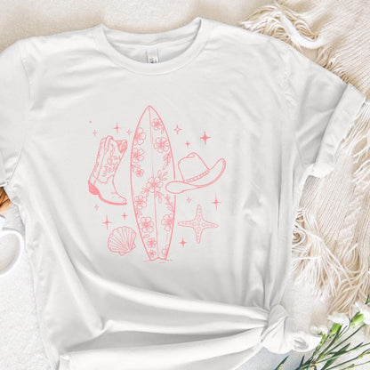 Cowgirl PNG, Summer Cowgirl PNG - 300 DPI Design for T-Shirt