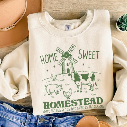 Home Sweet Homestead PNG, Farm Mama png - 300 DPI Design for T-Shirt
