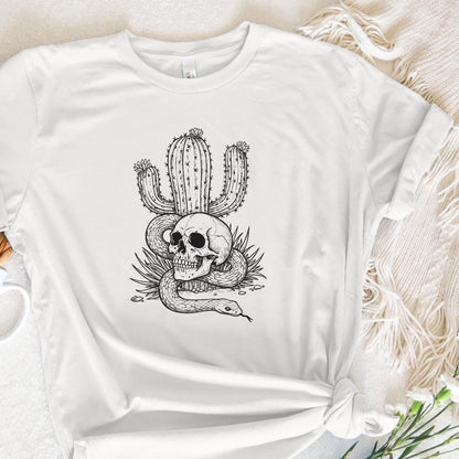 Cactus Skull PNG, Cactus png - 300 DPI Design for T-Shirt
