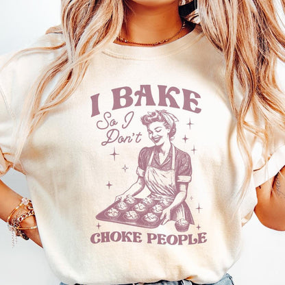 Retro Baking PNG, Vintage Baker Design - 300 DPI Design for T-Shirt