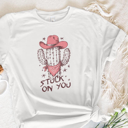 Stuck On You PNG, Cactus Png - 300 DPI Design for T-Shirt