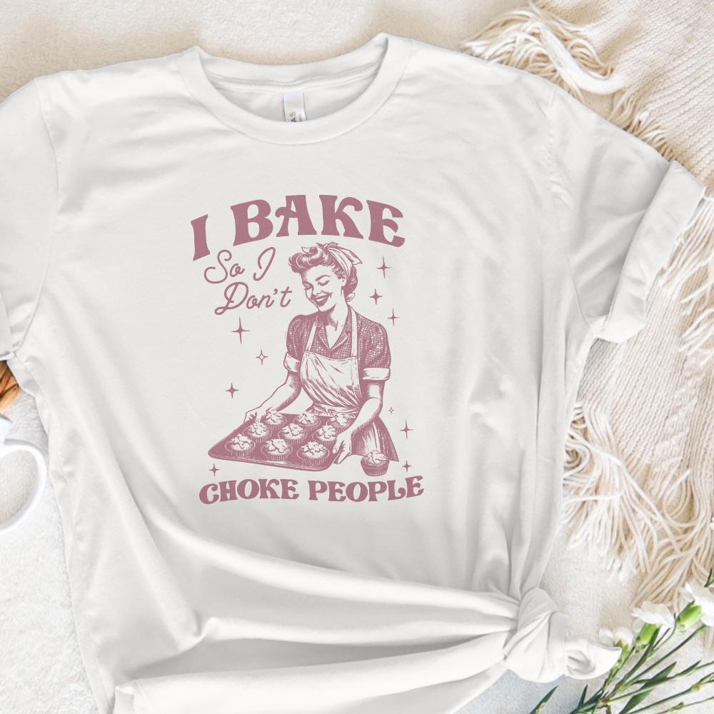 Retro Baking PNG, Vintage Baker Design - 300 DPI Design for T-Shirt