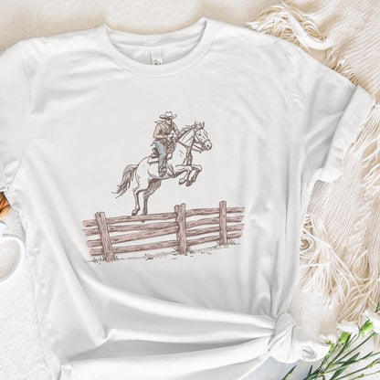 Western PNG, Bucking Horse Rodeo - 300 DPI Design for T-Shirt