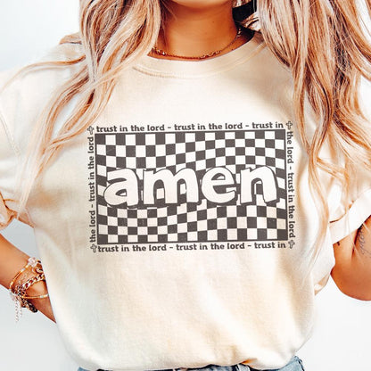 Amen PNG Download, Christian PNG - 300 DPI Design for T-Shirt