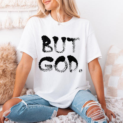 But God Design, Digital Download - 300 DPI Design for T-Shirt