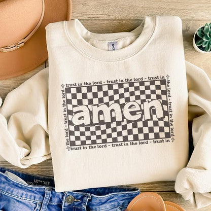 Amen PNG Download, Christian PNG - 300 DPI Design for T-Shirt