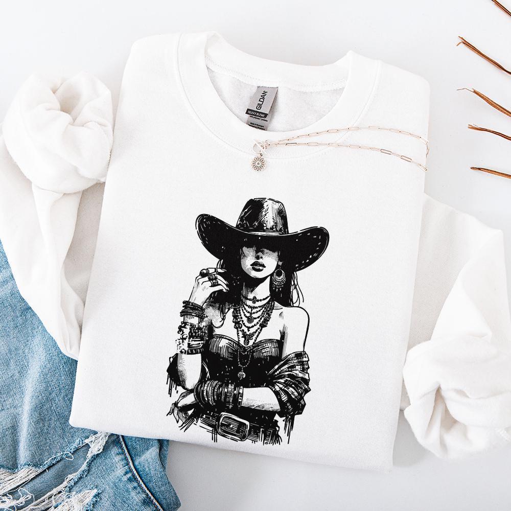 Retro Sublimation Download Sublimation png Digital Download Cowgirl PNG
