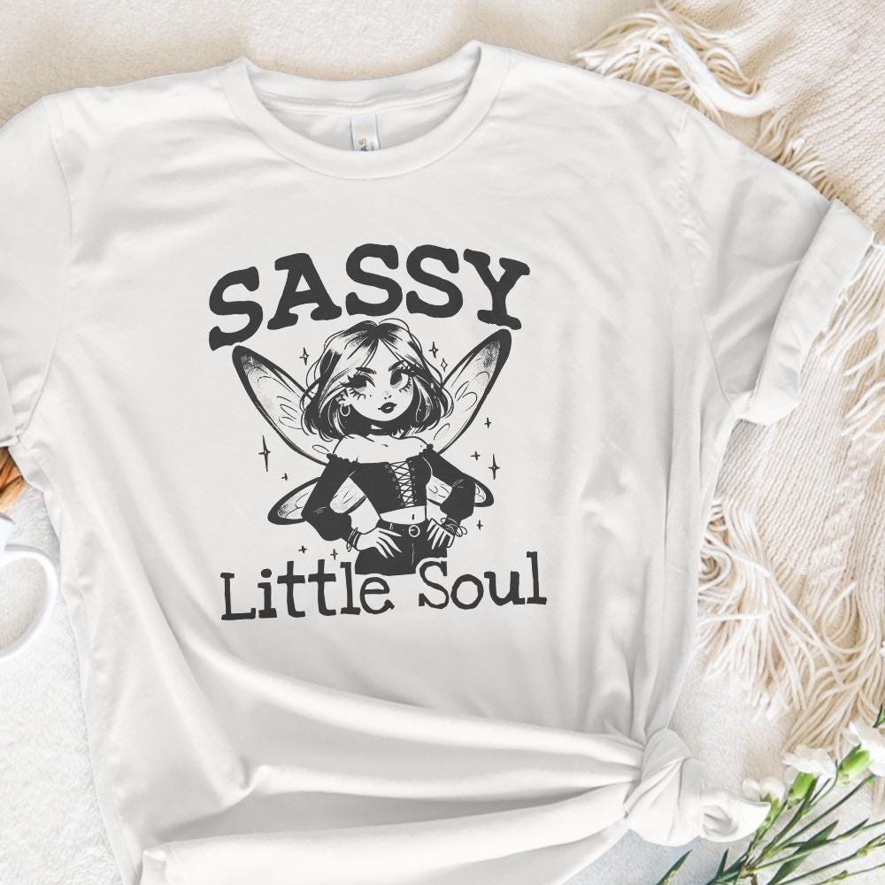 Sassy Little Soul PNG, Sublimation Design - 300 DPI Design for T-Shirt