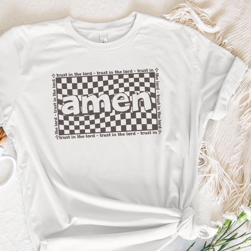 Amen PNG Download, Christian PNG - 300 DPI Design for T-Shirt