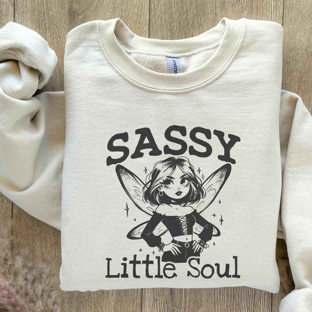 Sassy Little Soul PNG, Sublimation Design - 300 DPI Design for T-Shirt