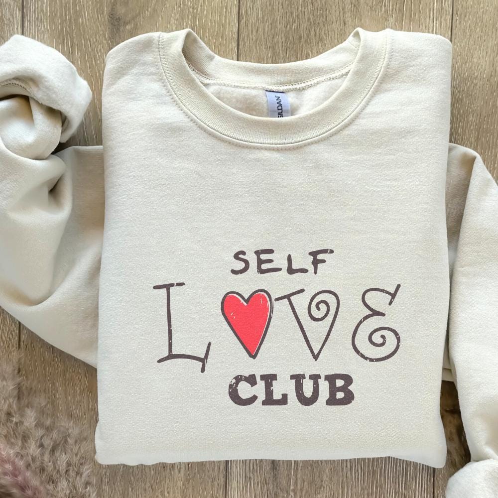 Self Love Club PNG, Valentines Day png - 300 DPI Design for T-Shirt
